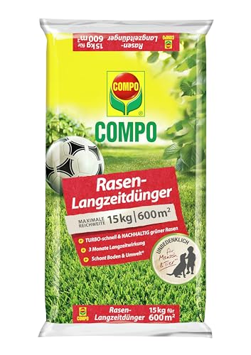 COMPO Rasen-Langzeitdünger 15 kg für 600 m²