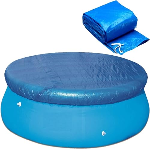 WINOK Poolabdeckung rund Ø 244 cm