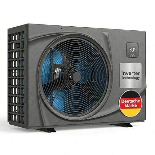 poolomio Full-Inverter Wärmepumpe 6 kW
