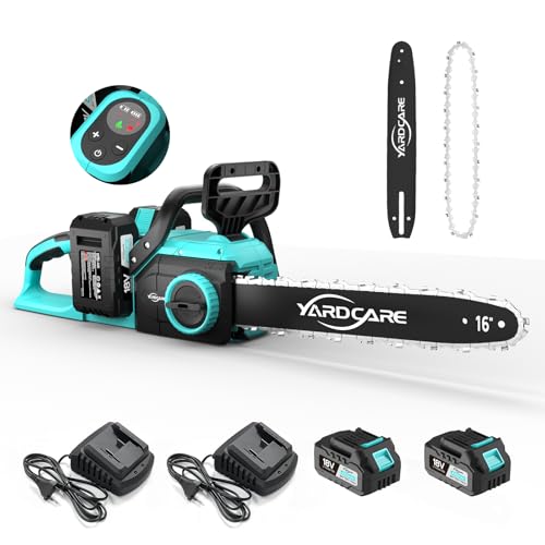 YARDCARE Akku-Kettensäge 16 Zoll