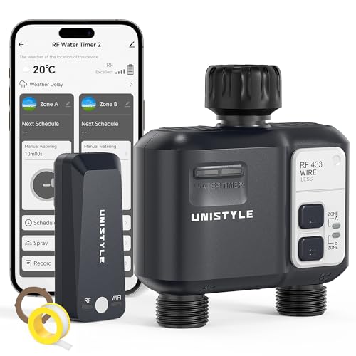 Unistyle Bewässerungscomputer WLAN 2 Ausgänge