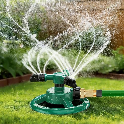 Fmalra 3-Arm Rotationssprinkler 360 Grad